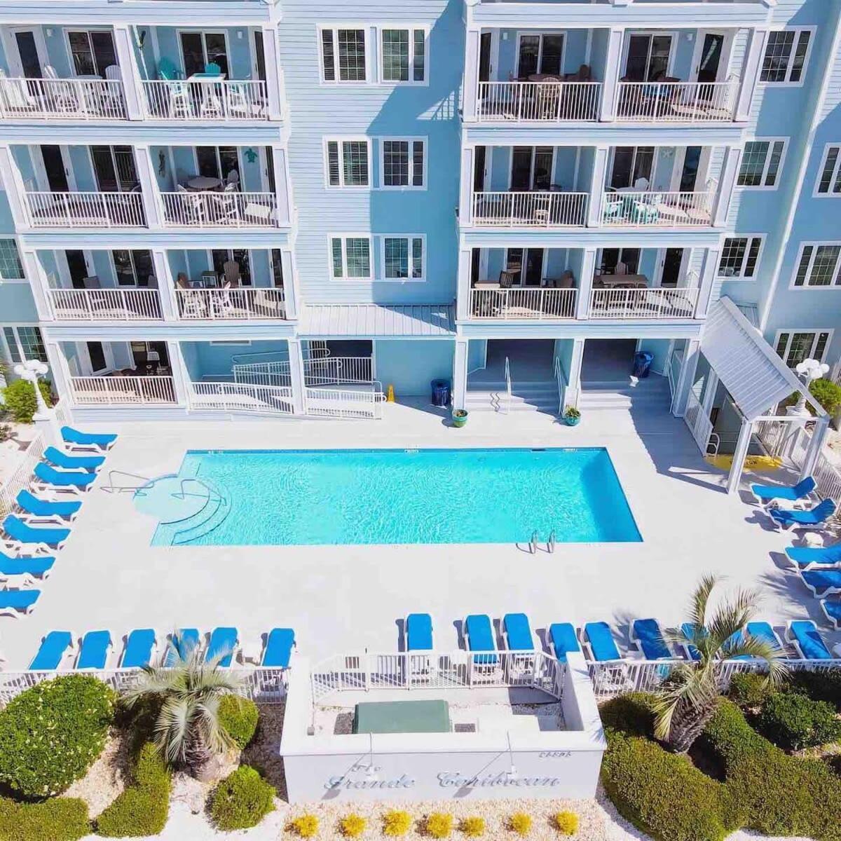 Grand Caribbean Pool & Gym & Beach View Orange Beach Eksteriør billede